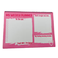 A4 Pink Planner